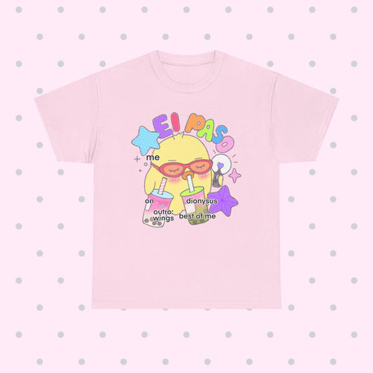 EL PASO DJSPINTHATSHIT GRAPHIC TEE