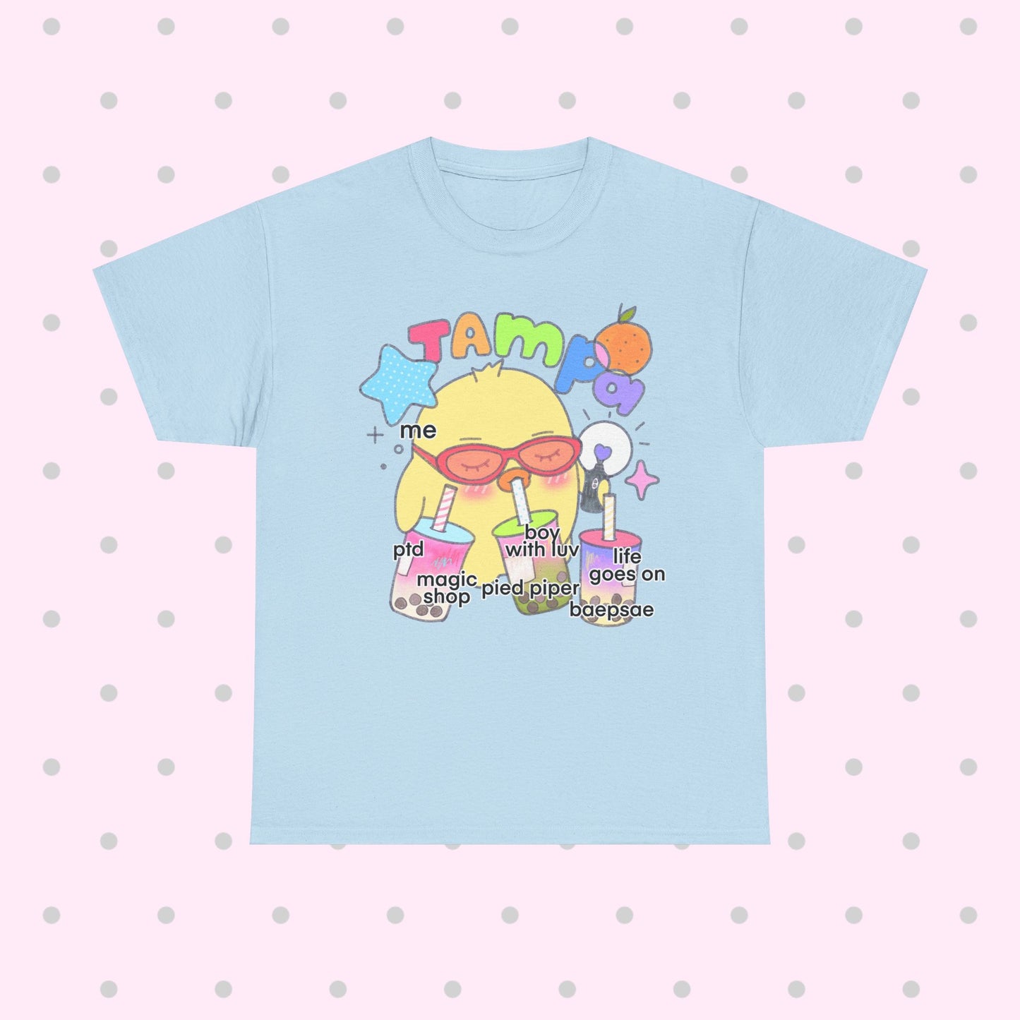 TAMPA DJSPINTHATSHIT GRAPHIC TEE