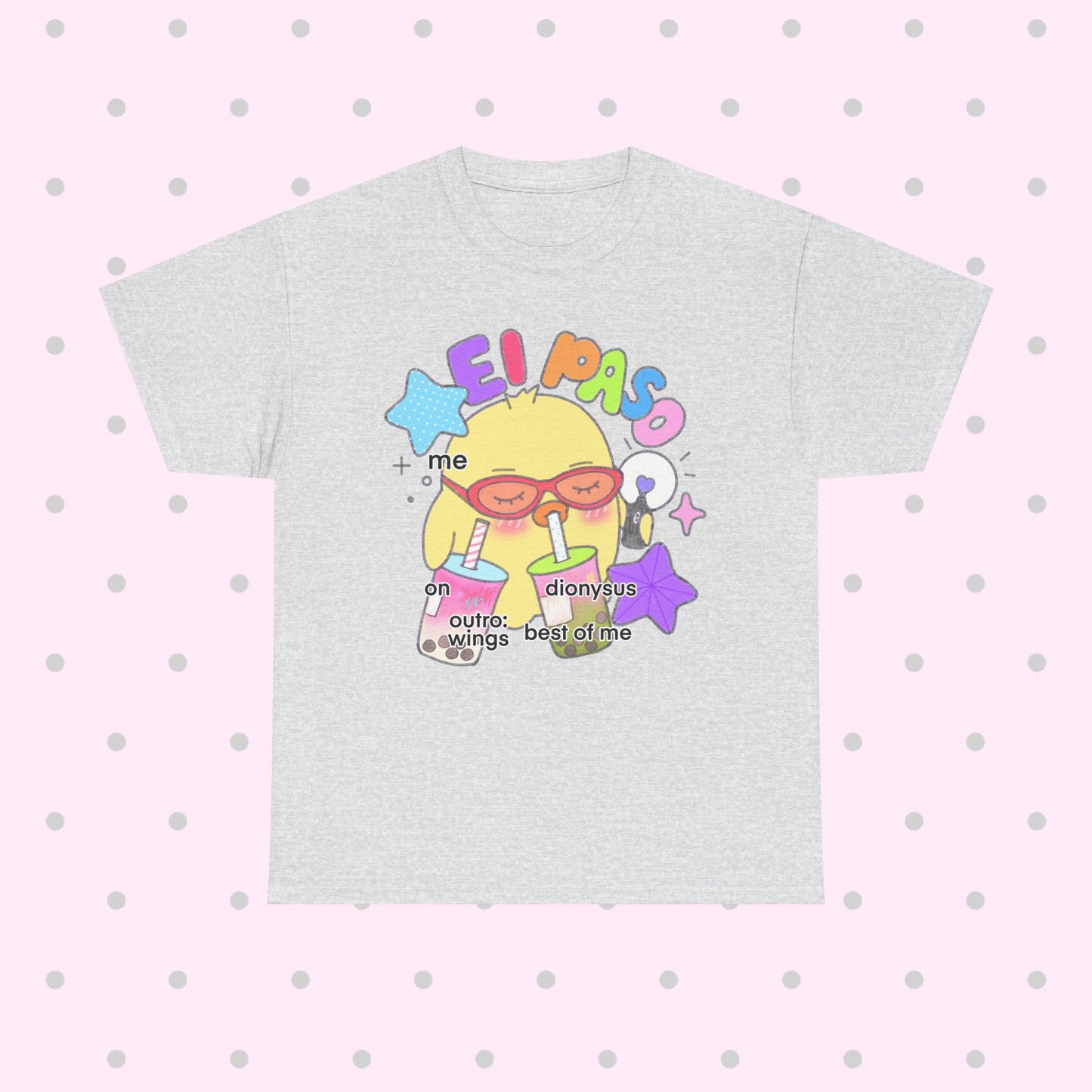 EL PASO DJSPINTHATSHIT GRAPHIC TEE