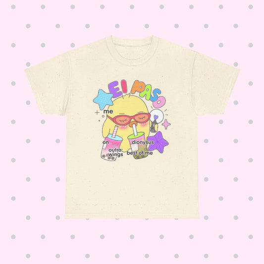 EL PASO DJSPINTHATSHIT GRAPHIC TEE