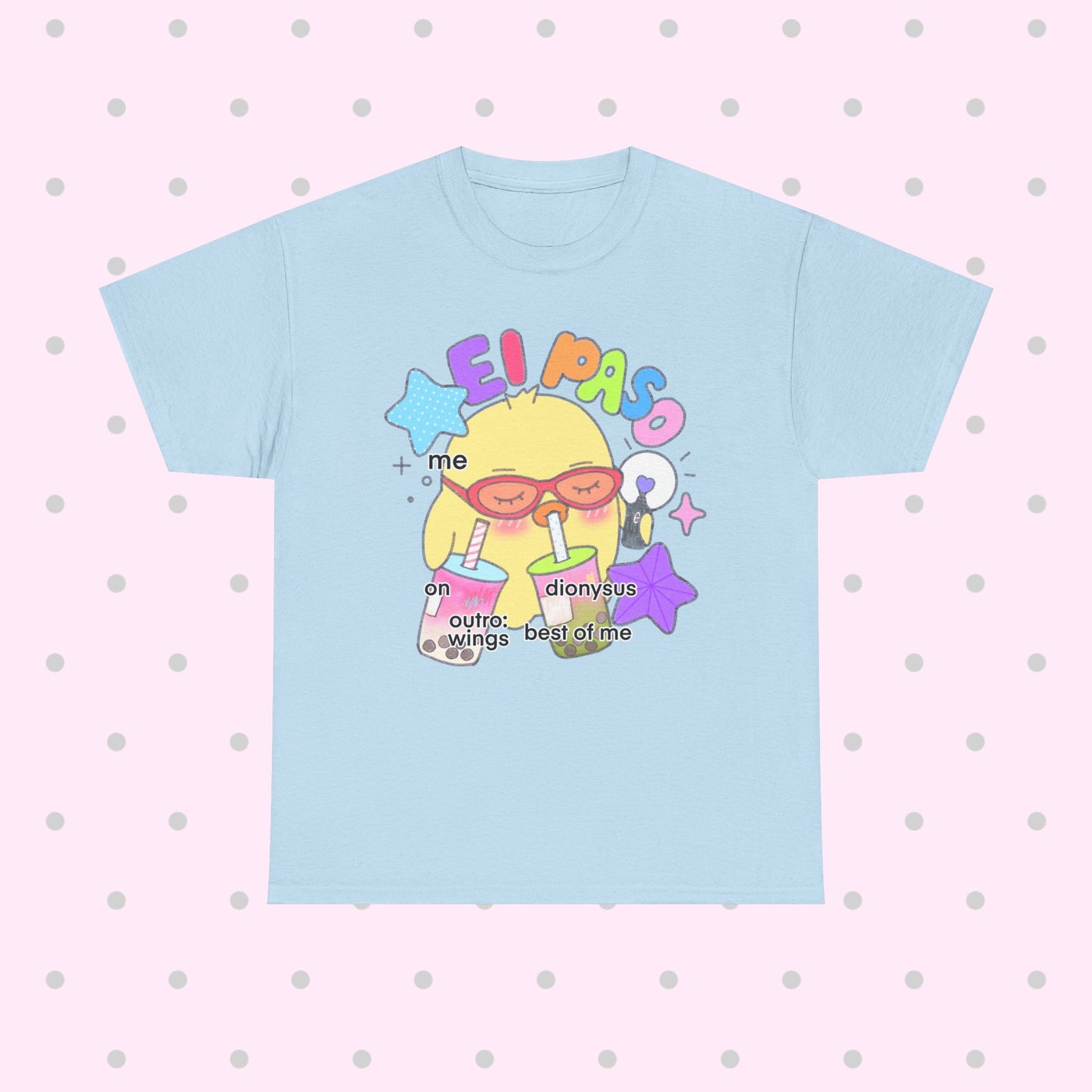 EL PASO DJSPINTHATSHIT GRAPHIC TEE
