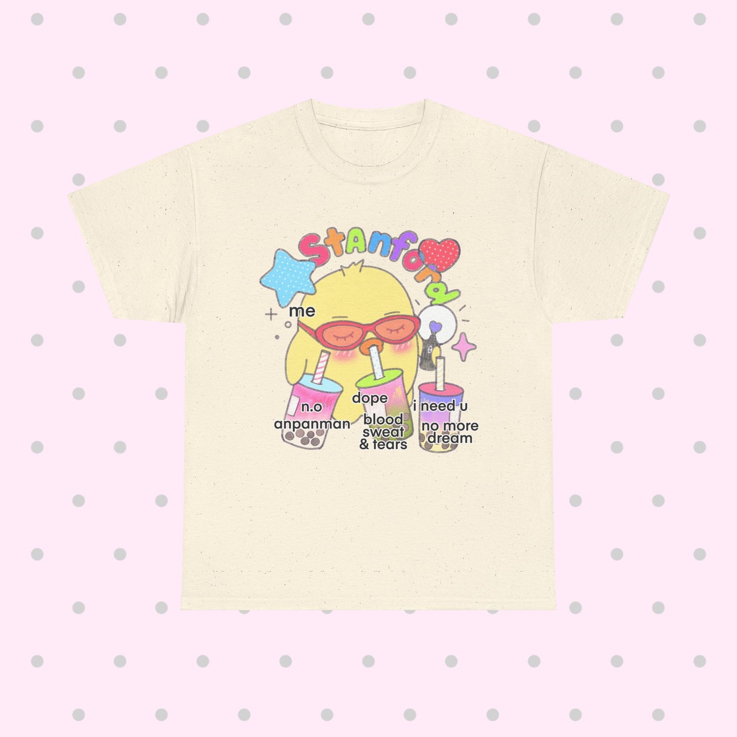 STANFORD DJSPINTHATSHIT GRAPHIC TEE