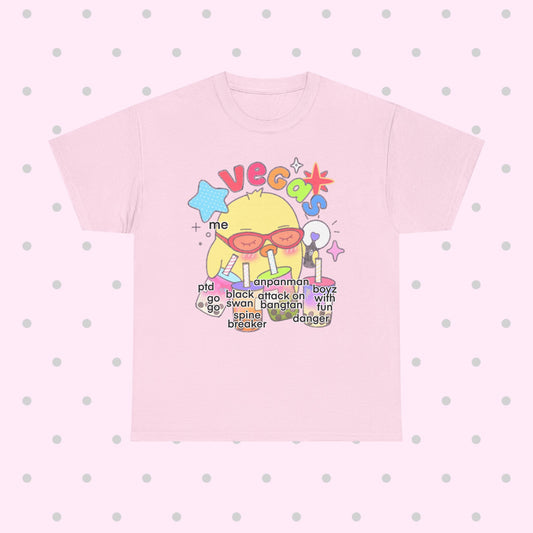 VEGAS DJSPINTHATSHIT GRAPHIC TEE