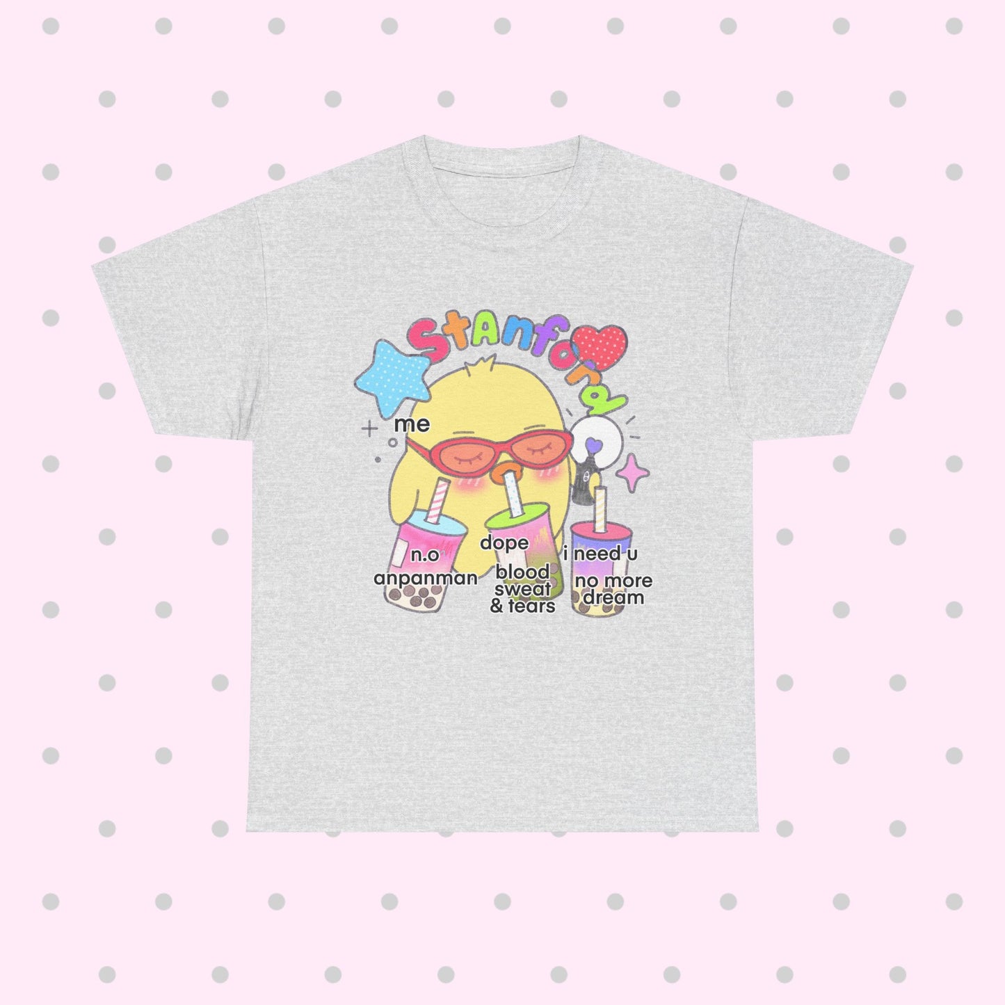 STANFORD DJSPINTHATSHIT GRAPHIC TEE