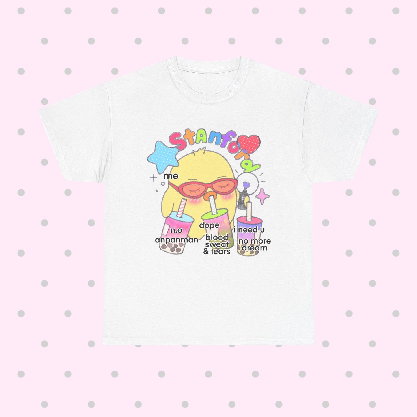 STANFORD DJSPINTHATSHIT GRAPHIC TEE