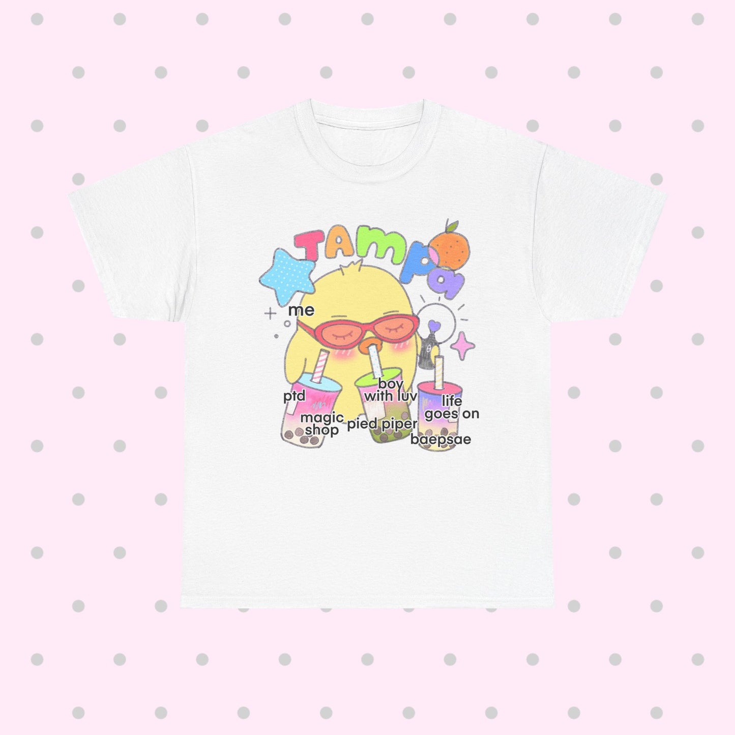 TAMPA DJSPINTHATSHIT GRAPHIC TEE