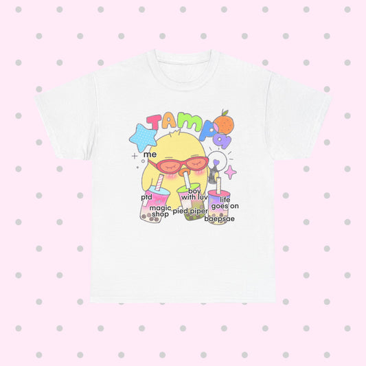 TAMPA DJSPINTHATSHIT GRAPHIC TEE