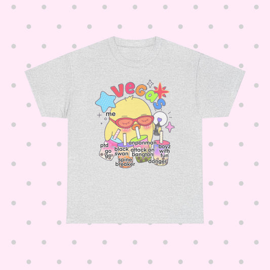 VEGAS DJSPINTHATSHIT GRAPHIC TEE