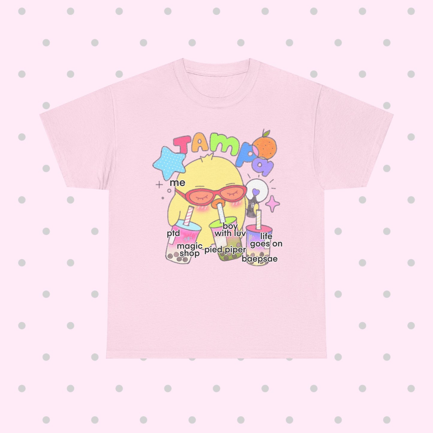 TAMPA DJSPINTHATSHIT GRAPHIC TEE