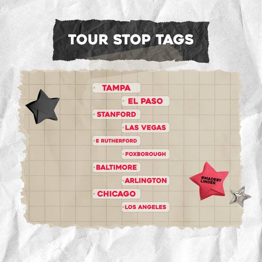 [PREORDER] ARIRANG TOUR STOP TAGS