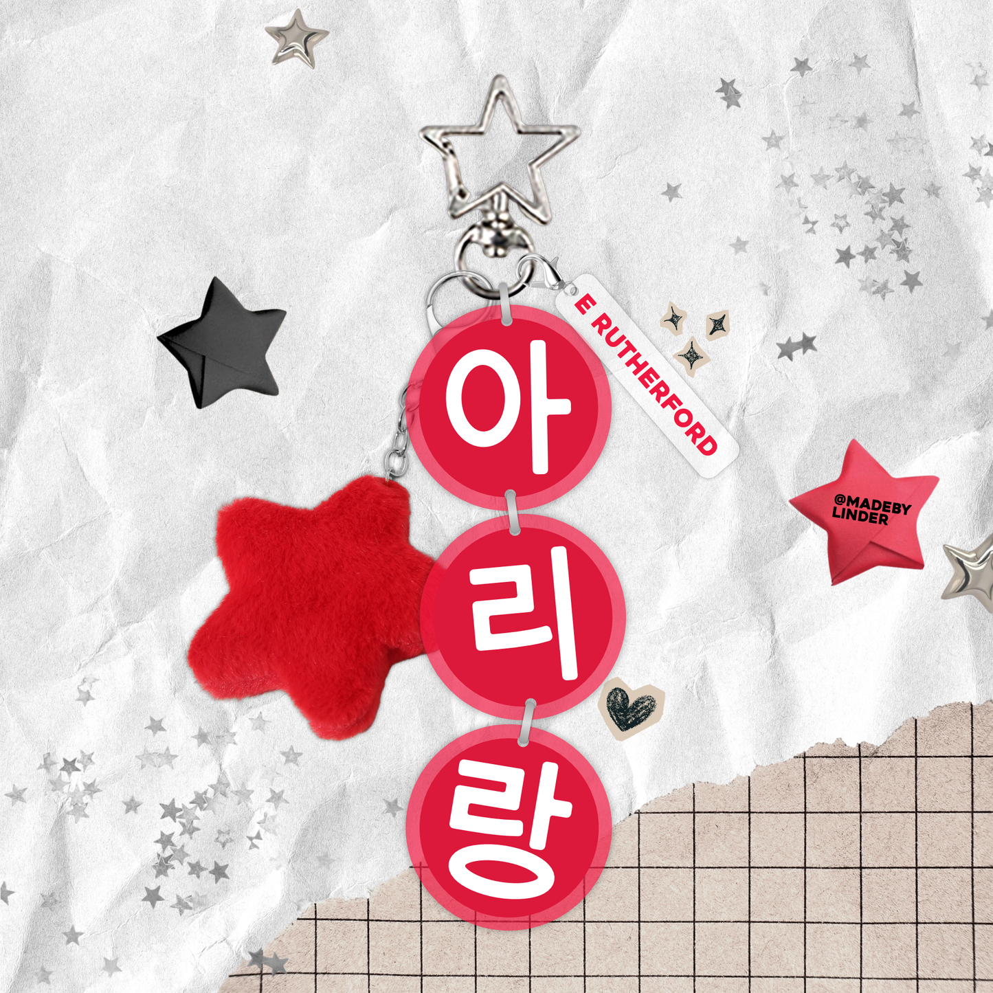 [PREORDER] CUSTOM ARIRANG TOUR KEYCHAIN